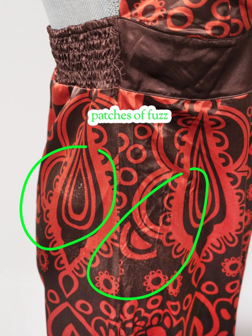 Bohemian Orange & Brown Paisley Print Halter Maxi Dress w/ Plunging Deep V Neck - Picture 5 of 9